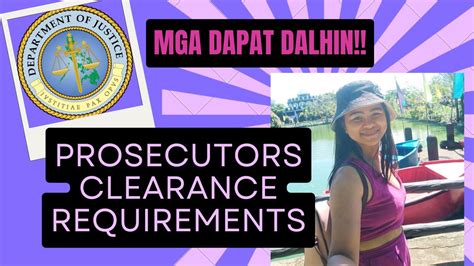 prosecutor clearance requirements|Municipal Trial Court Certificate of Clearance: A Comprehensive .